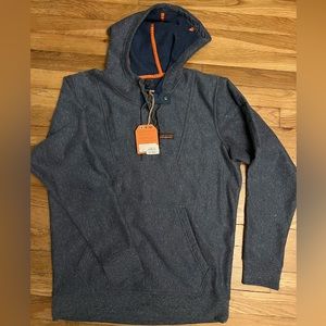 Patagonia Hemp Hoody Mens Blue NWT $99 Retail